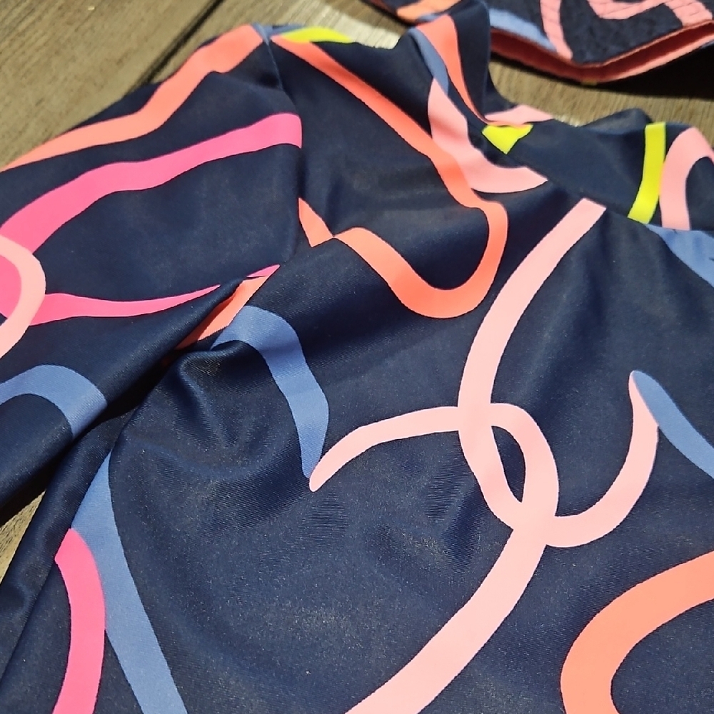 Carter's Pink and Blue Rashguard Swim Set with Sun Protection - Picture 3 of 7
